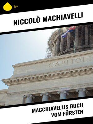 cover image of Macchiavellis Buch vom Fürsten